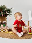 Боди детское «Крошка Я» My 1st Christmas, рост 68-74 см