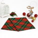 Полотенце кухонное из рогожки "Шотландия"