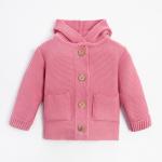Джемпер вязаный Крошка Я Trendy, рост 86-92 см, розовый