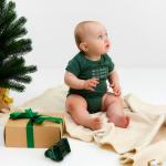 Боди детское «Крошка Я. Еловые веточки», рост 68-74 см