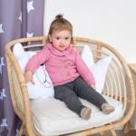 Джемпер вязаный Крошка Я Trendy, рост 68-74 см, розовый