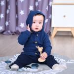Джемпер вязаный Крошка Я Trendy, рост 68-74 см, синий