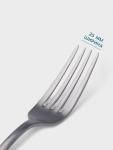 Вилка столовая Hanna Kn?vell Rosen, 20.7 см, толщина 3 мм, нержавеющая сталь, серебристая