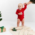 Боди детское «Крошка Я» Santa baby, рост 80-86 см