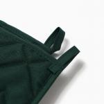 Кухонный набор «Базилик»: варежка-прихватка 20?27 см, прихватка 17?17 см