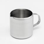 Молочник питчер, 150 мл, нержавеющая сталь, хромированный