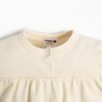 Боди детское - платье «Крошка Я» Mery Xmas, рост 80-86 см, бежевое