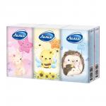 BY Рыжий/Лилия Платочки бумажные, 2 слоя, 10шт