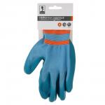 INBLOOM Перчатки садовые с латексным полуобливом, полиэстер, 24см, р.9, 45г
