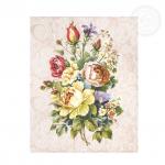 Набор полотенец из рогожки "Пионы"