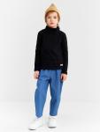 Водолазка детская MINAKU: Termo, чёрная, рост 146-152 см