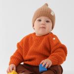 Джемпер вязаный «Крошка Я» Oranges, рост 80-86 см, оранжевый