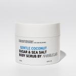 Питательный сахано-солевой скраб для тела "Кокос"