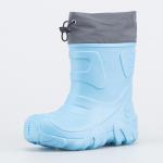 голубой сапожки малодетская, дошкольная Полимерн.мат.