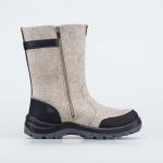 бежевый сапожки мужская Войлок