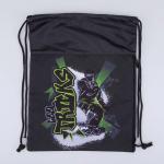 Мешок для обуви черный