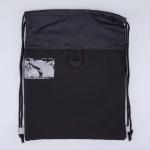 Мешок для обуви черный