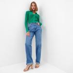 Джемпер женский MINAKU: Knitwear collection, зелёный, размер 42-44