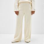 Брюки женские MIST Cozy style, молочные, размер 52