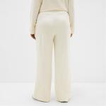 Брюки женские MIST Cozy style, молочные, размер 52