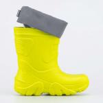 салатовый сапожки дошкольная, школьная Полимерн.мат.
