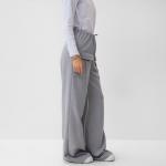 Брюки карго женские MINAKU: Casual Collection, серые, размер 44