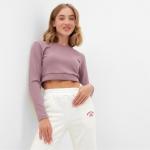 Брюки женские MINAKU: SPORTY & STYLISH, молочные, размер 44