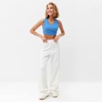 Брюки женские MINAKU: Casual Collection, экрю, размер 50