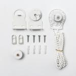 Штора рулонная «Механика», 50?200 см (с учётом креплений 3.5 см), серая