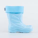 голубой сапожки малодетско-дошкольные ЭВА