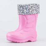 розовый сапожки дошкольная, школьная Полимерн.мат.