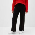 Брюки клеш женские MIST Cozy style, чёрные, размер 56