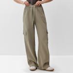 Брюки карго женские MIST размер 40-42, оливковые