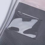 Мешок для обуви сер-роз