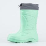 мятный сапожки школьно-подростковые полимерн.мат.