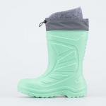 мятный сапожки школьно-подростковые полимерн.мат.