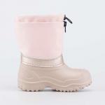 бежевый сапожки дошкольная Комбинирован.