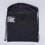 Мешок для обуви черный