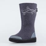 серый сапожки женские Войлок