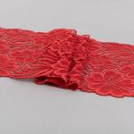 Кружево "BLITZ"  эластичное 160 мм BLST-31 ФАСОВКА в пакете 3 м Турция