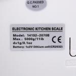 Весы кухонные электронные "Constant" до 5 кг  (точн.1гр) 14192-2070В