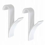 Крючки на полотенцесушитель (в комплекте 2 шт.), d=20мм. Материал: ABS- пластик.