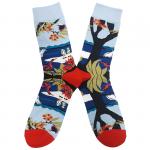 В гармонии с природой | Носки Весна в Японии, р-р 36-40 (красно-голубой)