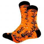 В мире животных | Носки Совы прилетели, праздник принесли, р-р 38-44 (оранжевый, черный)