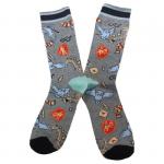 Гарри Поттер | Носки Букля на сером, р-р 38-42 (серый)