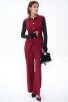 Брюки Дарси (бордовый)