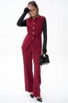 Брюки Дарси (бордовый)