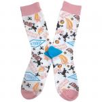 Гарри Поттер | Носки "Сладкое королевство", р-р 38-42 (белый, розовый)