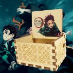 Истребители Демонов (01) | Музыкальная шкатулка "Тандзиро Камадо", р-р 6,5х5,2см (крафтовая)