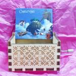 Мир Хаяо Миядзаки | Музыкальная шкатулка "Небесный замок Лапута. Главные герои"р-р 6,5х5,2 (крафтовая)